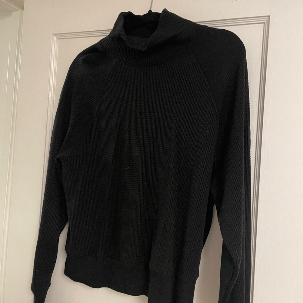 Alo waffle turtle neck